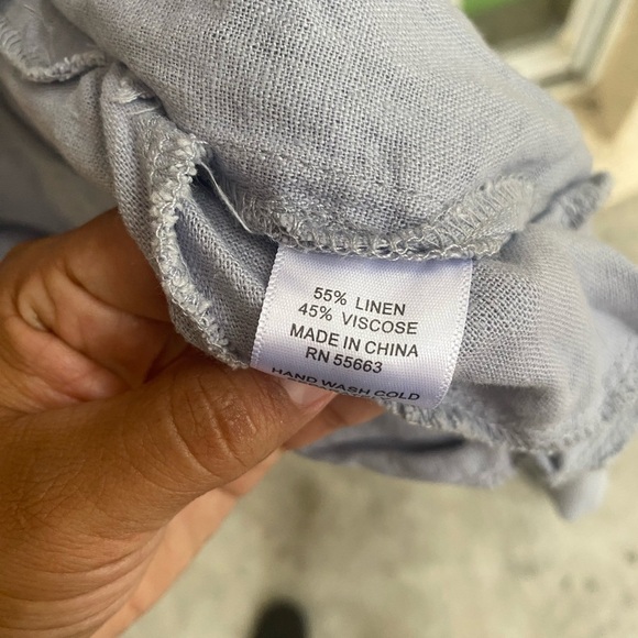 Cynthia Rowley Sky Blue Top - Picture 5 of 5